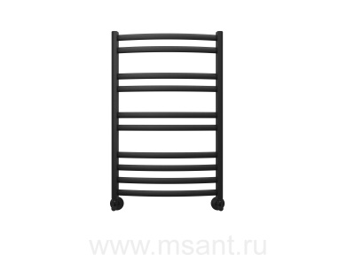 Полотенцесушитель водяной Aquatek Лугано П10 500х800 мм черный муар