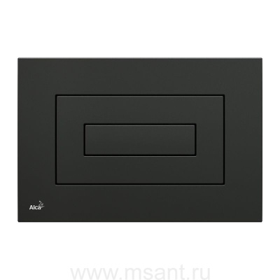 Кнопка смыва AlcaPlast M478 черная