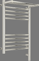 Полотенцесушитель электрический Сунержа Богема 3.0 60х40 с полкой, хром, R