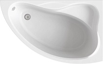 Акриловая ванна BAS Вектра 150x90 R, на каркасе