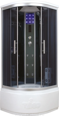 Душевая кабина Timo Standart T-1190 с высоким поддоном, с сиденьем