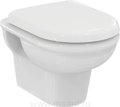 Унитаз подвесной Ideal Standard Exacto R002601 с сидением и крышкой с функцией плавного закрытия UV09001