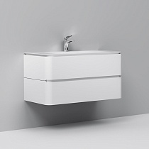 Тумба для комплекта AM.PM Sensation 100 подвесная, белый глянец