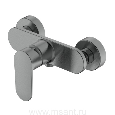 Смеситель Aquatek AQ1860BGM НИКА для душа, оружейная сталь