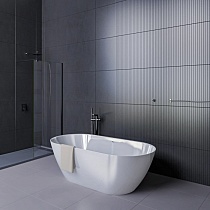 Ванна из литьевого мрамора BAS Катания 170х80 белая