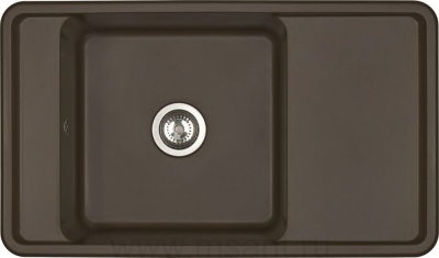 Мойка кухонная AQUATON Беллис 87 кофе