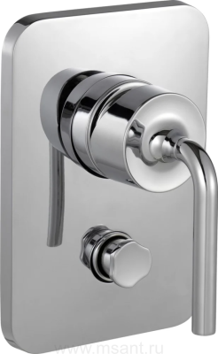 Смеситель Jacob Delafon Purist E98721-CP для ванны с душем