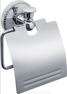 Держатель туалетной бумаги Fixsen Adele FX-55010 с крышкой