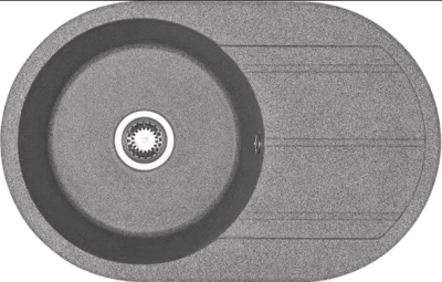 Мойка кухонная AQUATON Амира серая