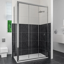 Душевой уголок RGW Classic CL-40 (1460-1510)х1000 профиль хром