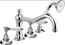 Смеситель Nicolazzi Tradizionale 1449CR78 на борт ванны, хром