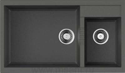 Мойка кухонная Omoikiri Tedori 86-2 платина