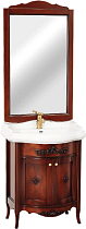 Мебель для ванной Migliore Bella 70 noce (тумба+раковина)