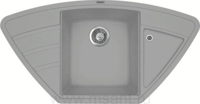 Мойка кухонная Florentina Липси 980С грей