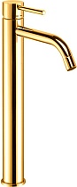 Смеситель Paffoni Light LIG081HGSP для раковины, золото медовое брашированное