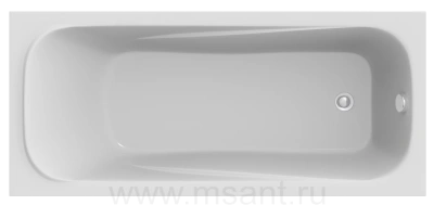 Акриловая ванна BAS Кварта 180x80 на каркасе