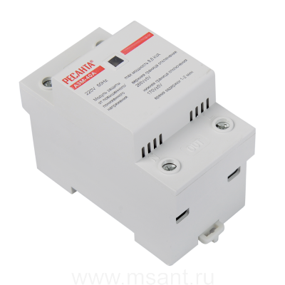 Блок защиты по напряжению РЕСАНТА АЗМ-40A