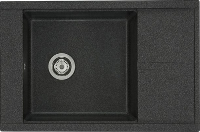 Мойка кухонная AQUATON Делия 78 графит