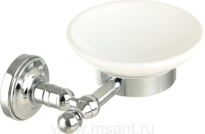 Мыльница Migliore Mirella 17227 хром