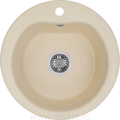 Мойка кухонная AQUATON Мида шампань