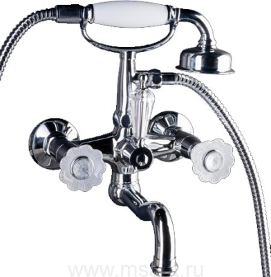 Смеситель Boheme Camelia 273 для ванны с душем