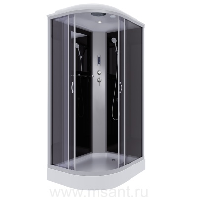 Душевая кабина Niagara Classic NG-3512-14RP (120х80х215) низкий поддон(13см),стекло тонированное 