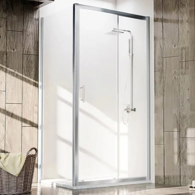 Душевой уголок Veconi Rovigo RV-072 100x90, профиль хром