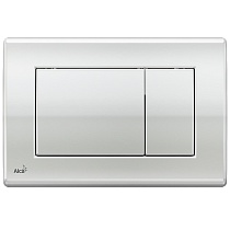 Кнопка смыва AlcaPlast M272 хром - матовая