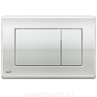 Кнопка смыва AlcaPlast M272 хром - матовая