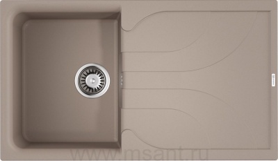 Мойка кухонная Omoikiri Yasugata 86 бежевая