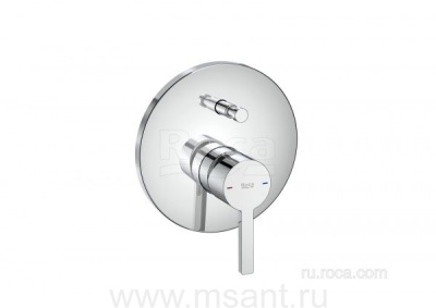 Смеситель Roca Naia для ванны-душа скрытого монтажа 5A0B96C00