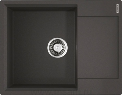 Мойка кухонная Omoikiri Daisen 65 черная