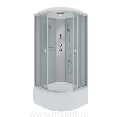 Душевая кабина Niagara Classic NG-2308-14P (90х90х215) высокий поддон(40см),стекло матовое 