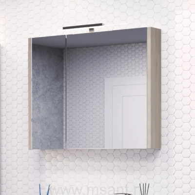 Зеркало-шкаф Roca Etna 80 дуб верона