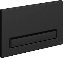 Кнопка смыва Cersanit Blick 64115 черная матовая