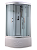 Timo Standart T-6690 Silver Fabric душевая кабина (90*90*220), турецкая баня хамам