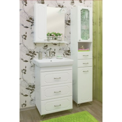 Тумба Sanflor Ксения 80 раковина Тигода 80/Q80 подвесная