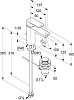 Смеситель для раковины Kludi Pure&Style 402900575