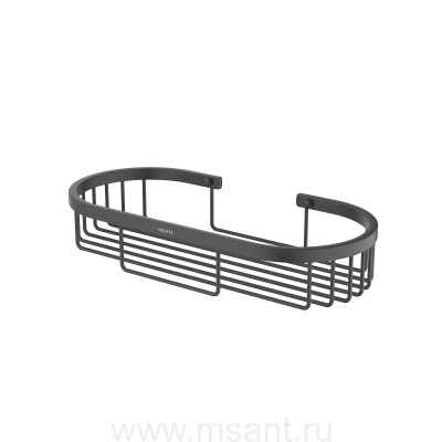 Полка для душа Aquatek, матовый черный AQ4916MB 