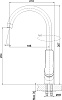 Смеситель Rossinka RS27-23 для кухонной мойки
