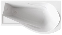 Акриловая ванна BAS Капри 170x80 R на каркасе