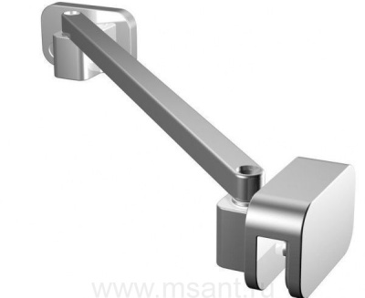 Держатель BRILLIANT короткий хром, B19000000A