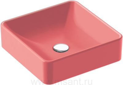 Раковина Jacob Delafon Vox EVG102-PN1 розовый шелк