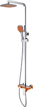 Душевая стойка D&K Berlin Kunste DA1433713A02 оранжевый