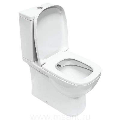 Унитаз-компакт SANITA LUXE Quadro с функцией биде Comfort Белый S1