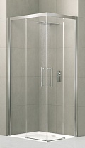 Душевой уголок Novellini Rose rosse A 100 сатин
