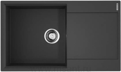 Мойка кухонная Omoikiri Daisen 86-BL черная