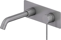 Смеситель для раковины Timo Saona 2371/18SM С ВНУТРЕННЕЙ ЧАСТЬЮ черное золото