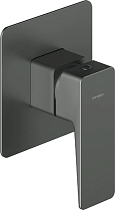 Смеситель Omnires Parma PM7445GR C ВНУТРЕННЕЙ ЧАСТЬЮ, для душа, графит