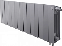 Радиатор биметаллический Royal Thermo Piano Forte 300 VDR silver satin, 16 секций